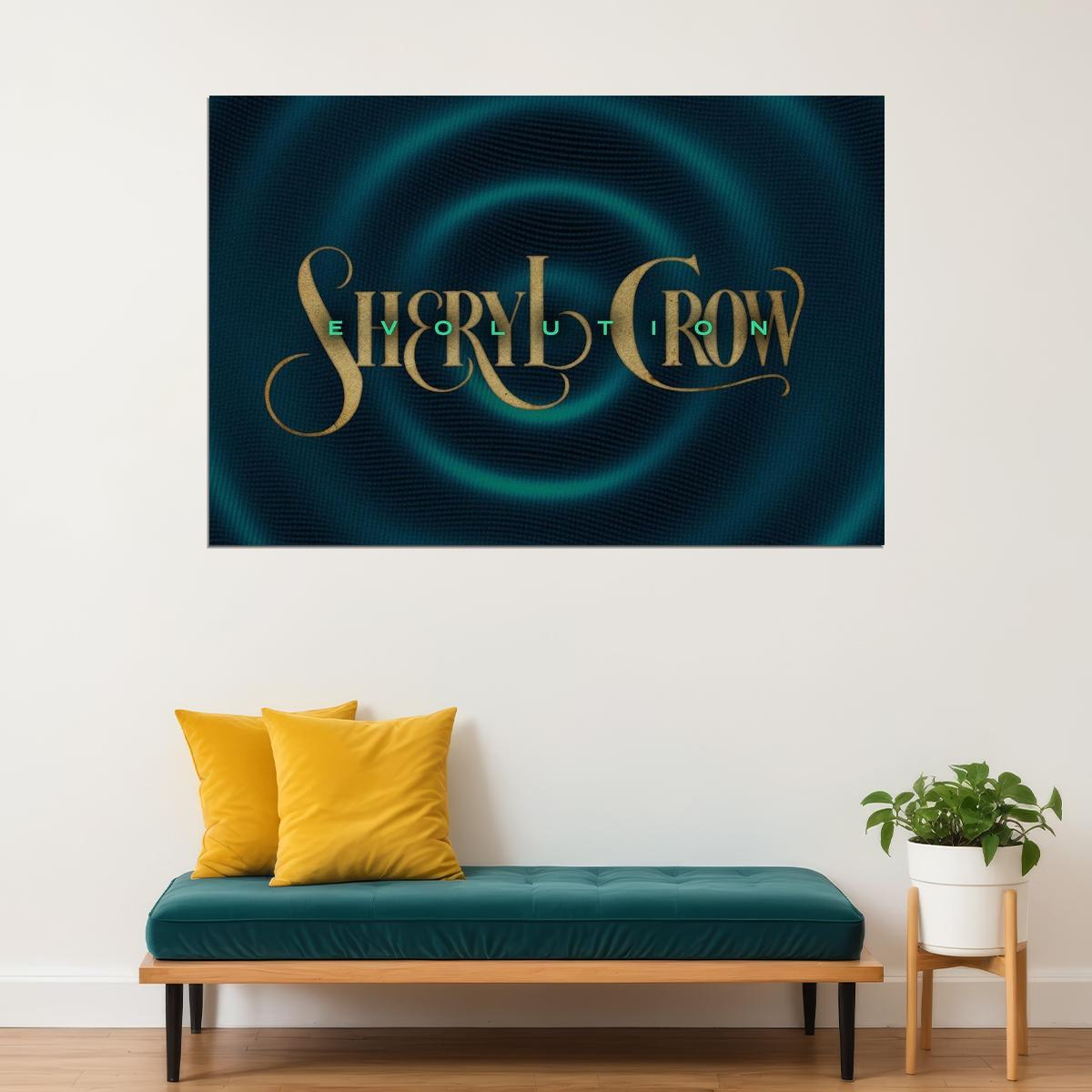Sheryl Crow Celebrity American Singer Woman Musician Poster Wall Art Print Home Wall Decor