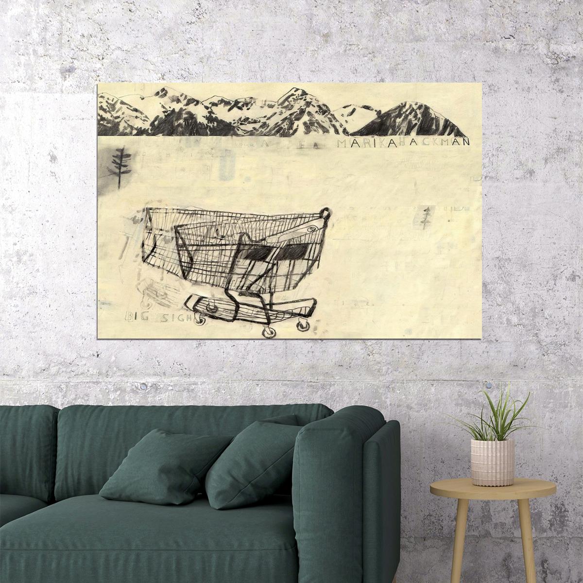 Marika Hackman Big Sigh Celebrity British Musician Album Poster Wall Art Print Home Wall Decor - xonomax