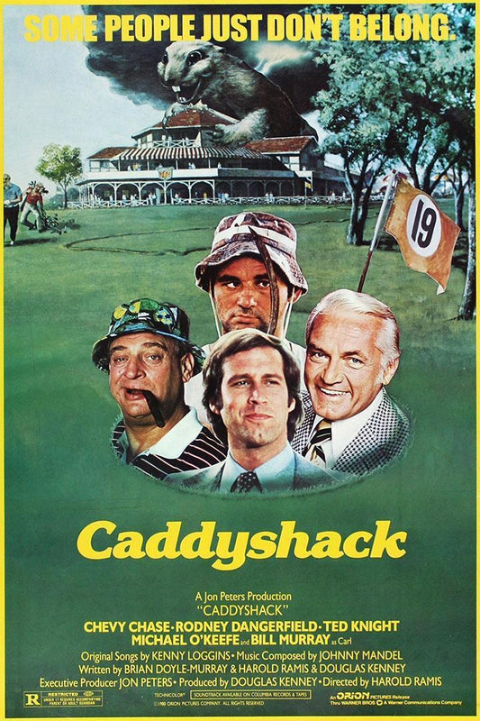Caddyshack Comedy Sport Movie Cinema Film Poster Wall Art Print Home Wall Decor - xonomax