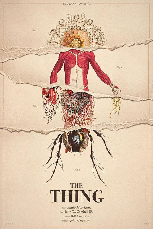 The Thing Science Fiction Movie Cinema Film Poster Wall Art Print Home Wall Decor - xonomax