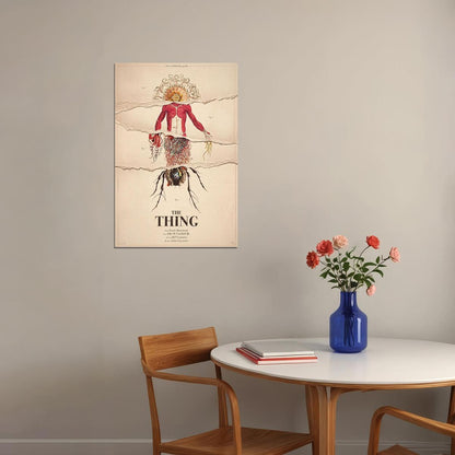 The Thing Science Fiction Movie Cinema Film Poster Wall Art Print Home Wall Decor - xonomax