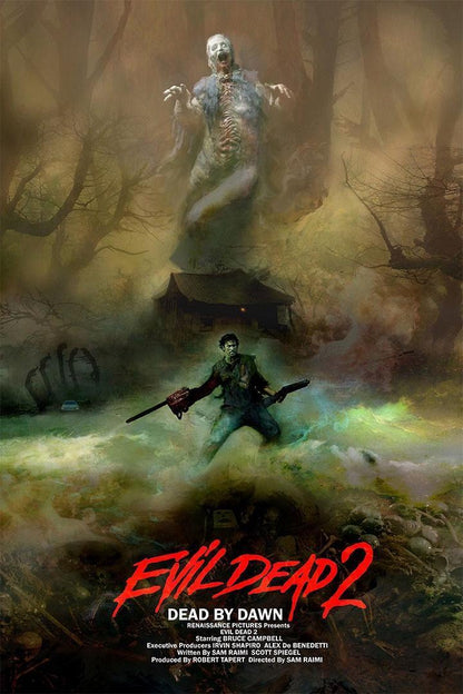 Evil Dead Horror Thriller Movie Cinema Film Poster Wall Art Print Home Wall Decor - xonomax