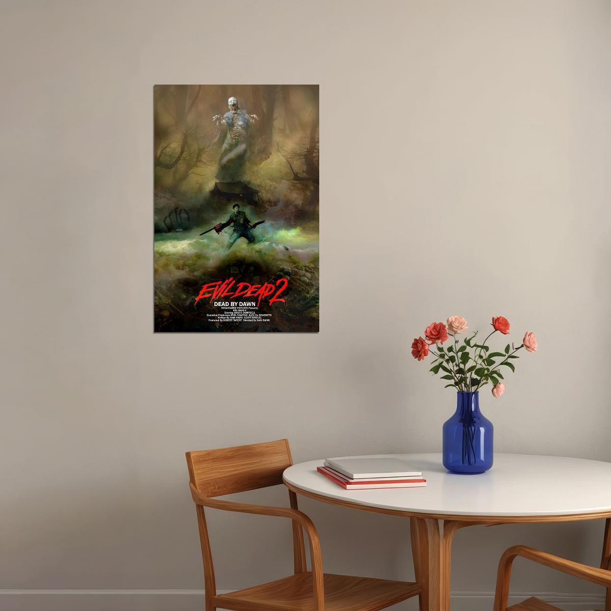 Evil Dead Horror Thriller Movie Cinema Film Poster Wall Art Print Home Wall Decor - xonomax