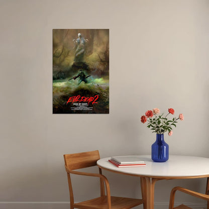 Evil Dead Horror Thriller Movie Cinema Film Poster Wall Art Print Home Wall Decor - xonomax