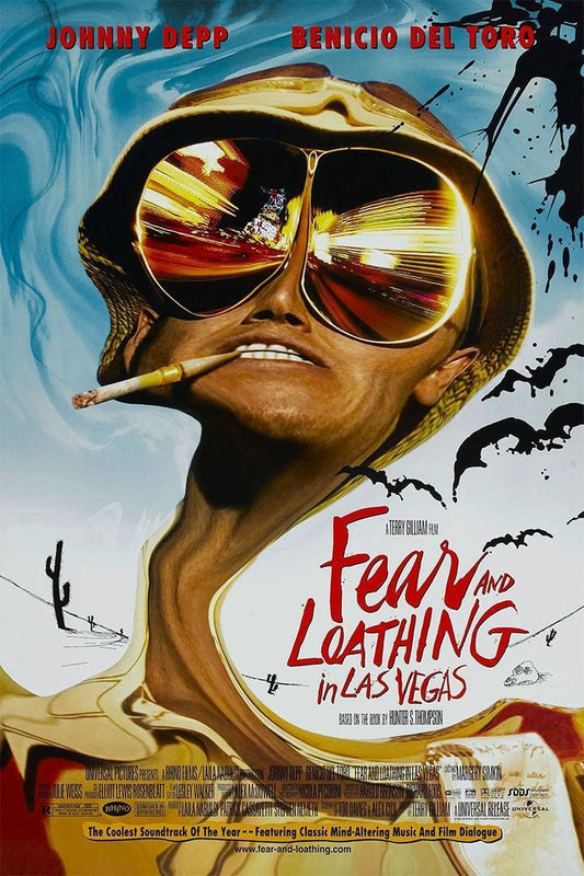 Fear And Loathing In Las Vegas Adventure Movie Film Poster Wall Art Print Home Wall Decor - xonomax