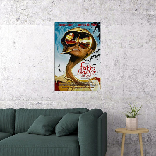Fear And Loathing In Las Vegas Adventure Movie Film Poster Wall Art Print Home Wall Decor - xonomax