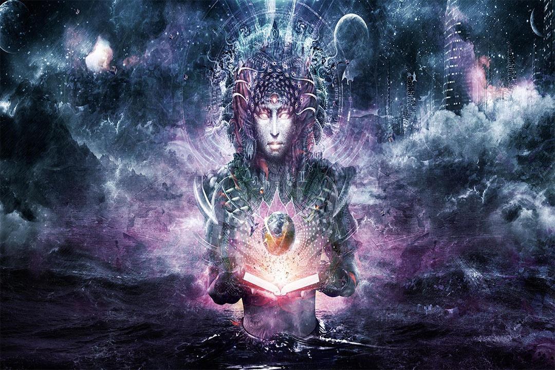 Budda Psychedelic Trippy Abstract Poster Wall Art Print Home Wall Decor - xonomax