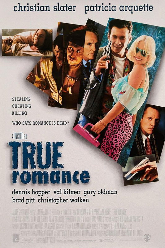 True Romance Crime Drama Classic Movie Film Poster Wall Art Print Home Wall Decor