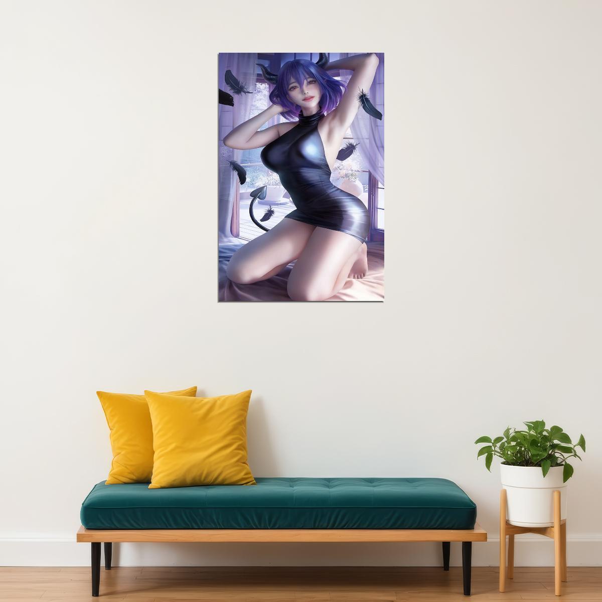 Vermeil Kinsou No Vermeil Anime Character Cute Gift Poster Wall Art Print Home Wall Decor - xonomax