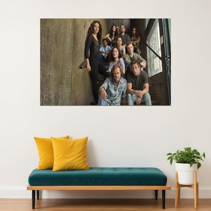 Shameless Full Cast Comedy Drama Tv Show Poster Wall Art Print Home Wall Decor - xonomax