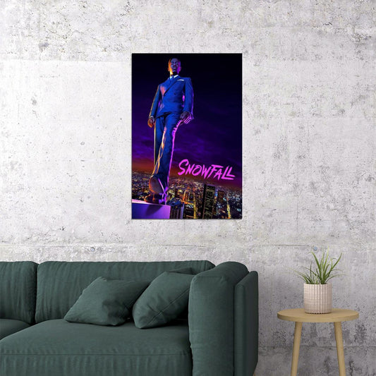 Snowfall Drama Crime Classic Tv Series Movie Poster Wall Art Print Home Wall Decor - xonomax