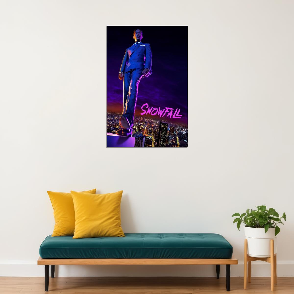 Snowfall Drama Crime Classic Tv Series Movie Poster Wall Art Print Home Wall Decor - xonomax