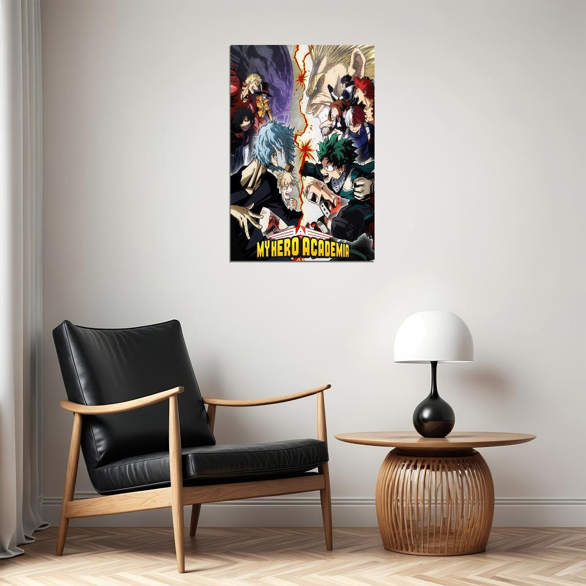 My Hero Academia Action Adventure Japan Anime Poster Wall Art Print Home Wall Decor - xonomax