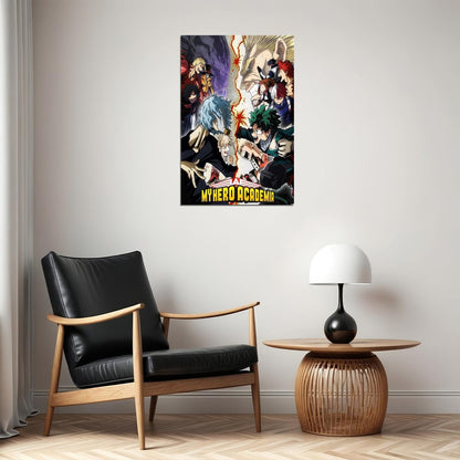 My Hero Academia Action Adventure Japan Anime Poster Wall Art Print Home Wall Decor - xonomax