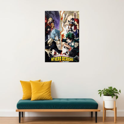 My Hero Academia Action Adventure Japan Anime Poster Wall Art Print Home Wall Decor - xonomax