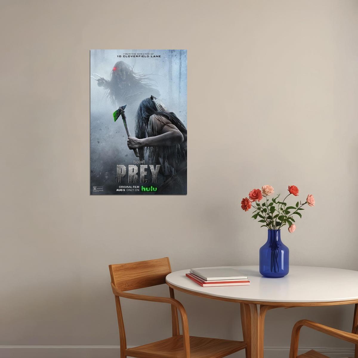 Prey Thriller Action Adventure Movie Cinema Film Poster Wall Art Print Home Wall Decor - xonomax