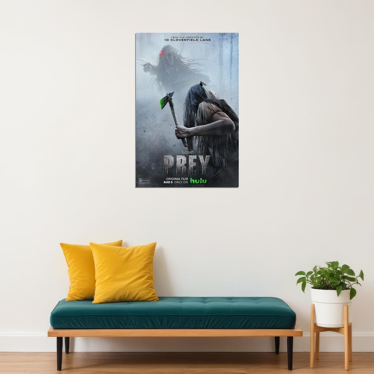 Prey Thriller Action Adventure Movie Cinema Film Poster Wall Art Print Home Wall Decor - xonomax