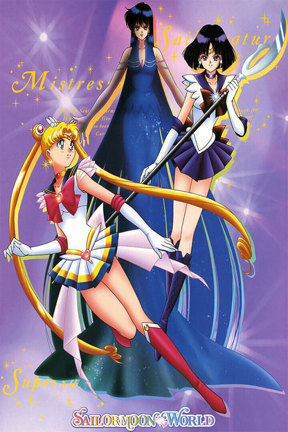 Sailor Moon Adventure Action Anime Tv Series Movie Poster Wall Art Print Home Wall Decor