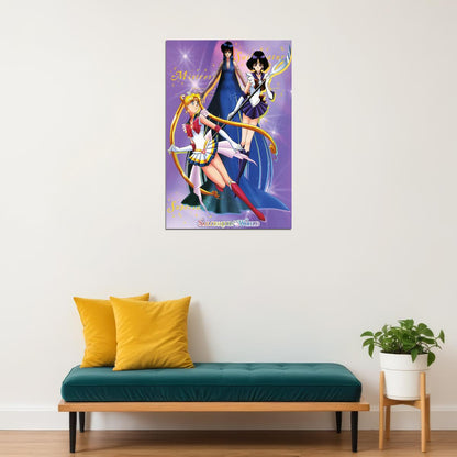 Sailor Moon Adventure Action Anime Tv Series Movie Poster Wall Art Print Home Wall Decor