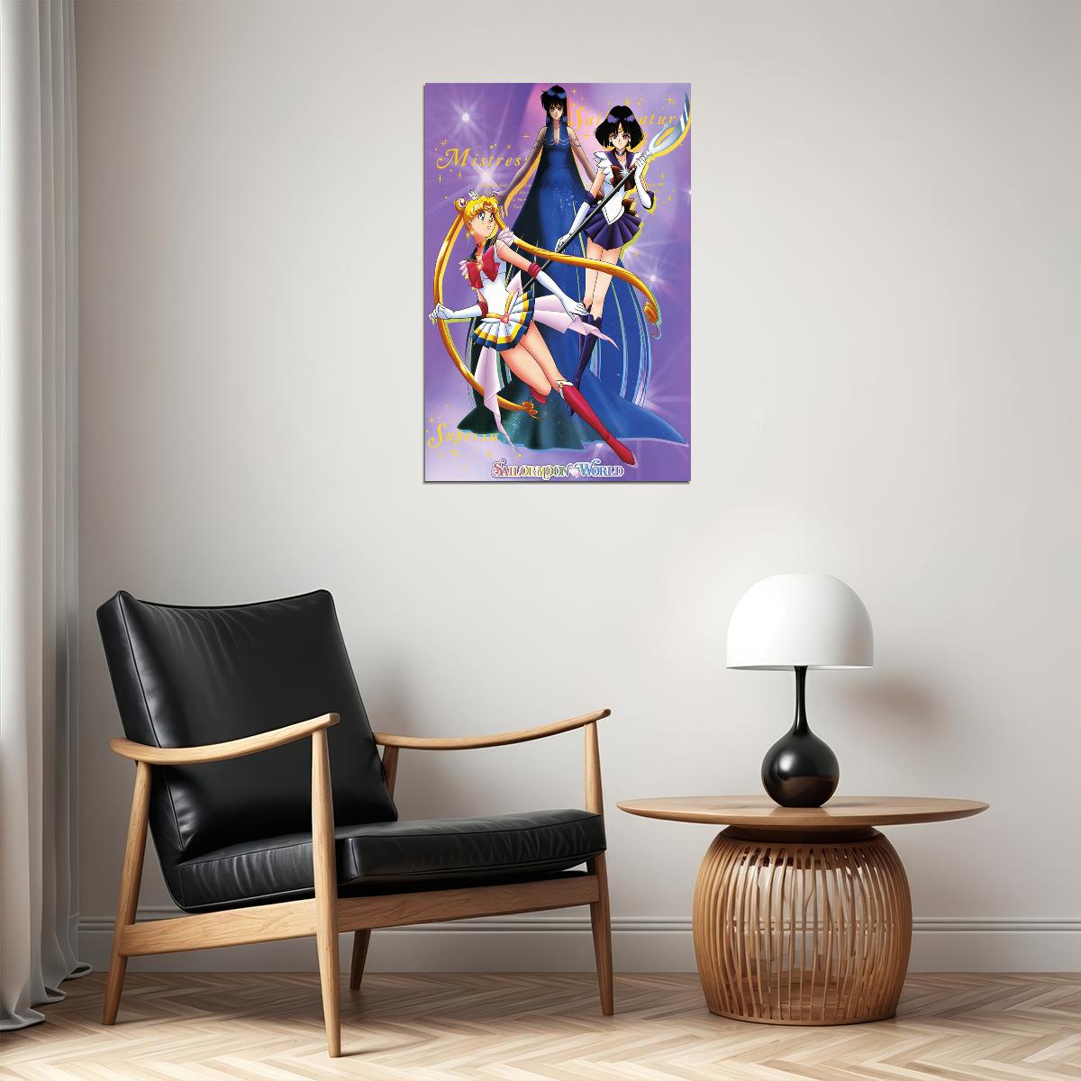 Sailor Moon Adventure Action Anime Tv Series Movie Poster Wall Art Print Home Wall Decor