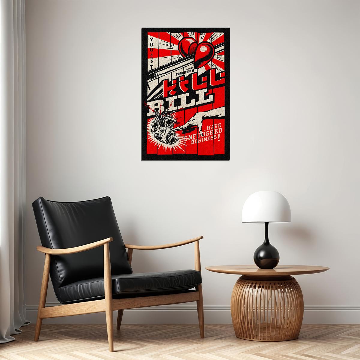 Kill Bill Action Thriller Crime Classic Movie Gift Poster Wall Art Print Home Wall Decor - xonomax