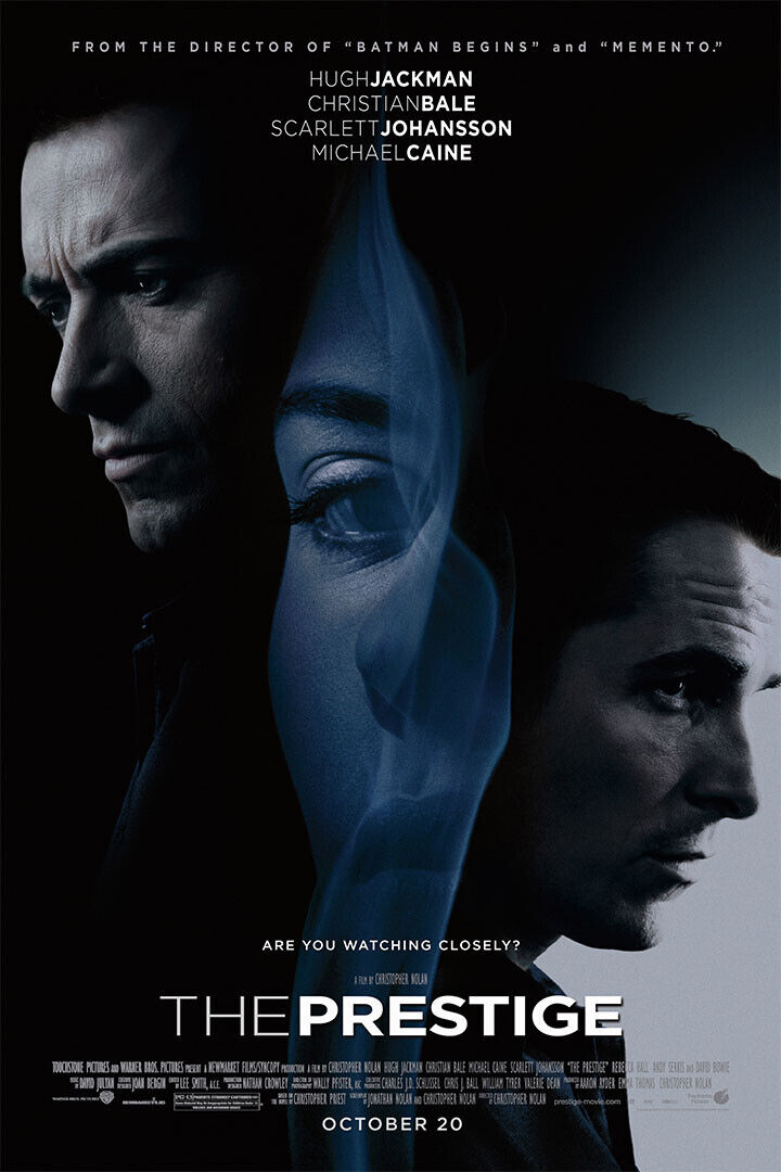 The Prestige Drama Mystery Classic Movie Cinema Poster Wall Art Print Home Wall Decor - xonomax