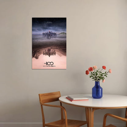 The 100 Season 5 Science Fiction Tv Series Movie Poster Wall Art Print Home Wall Decor - xonomax