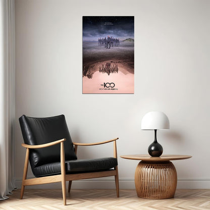 The 100 Season 5 Science Fiction Tv Series Movie Poster Wall Art Print Home Wall Decor - xonomax