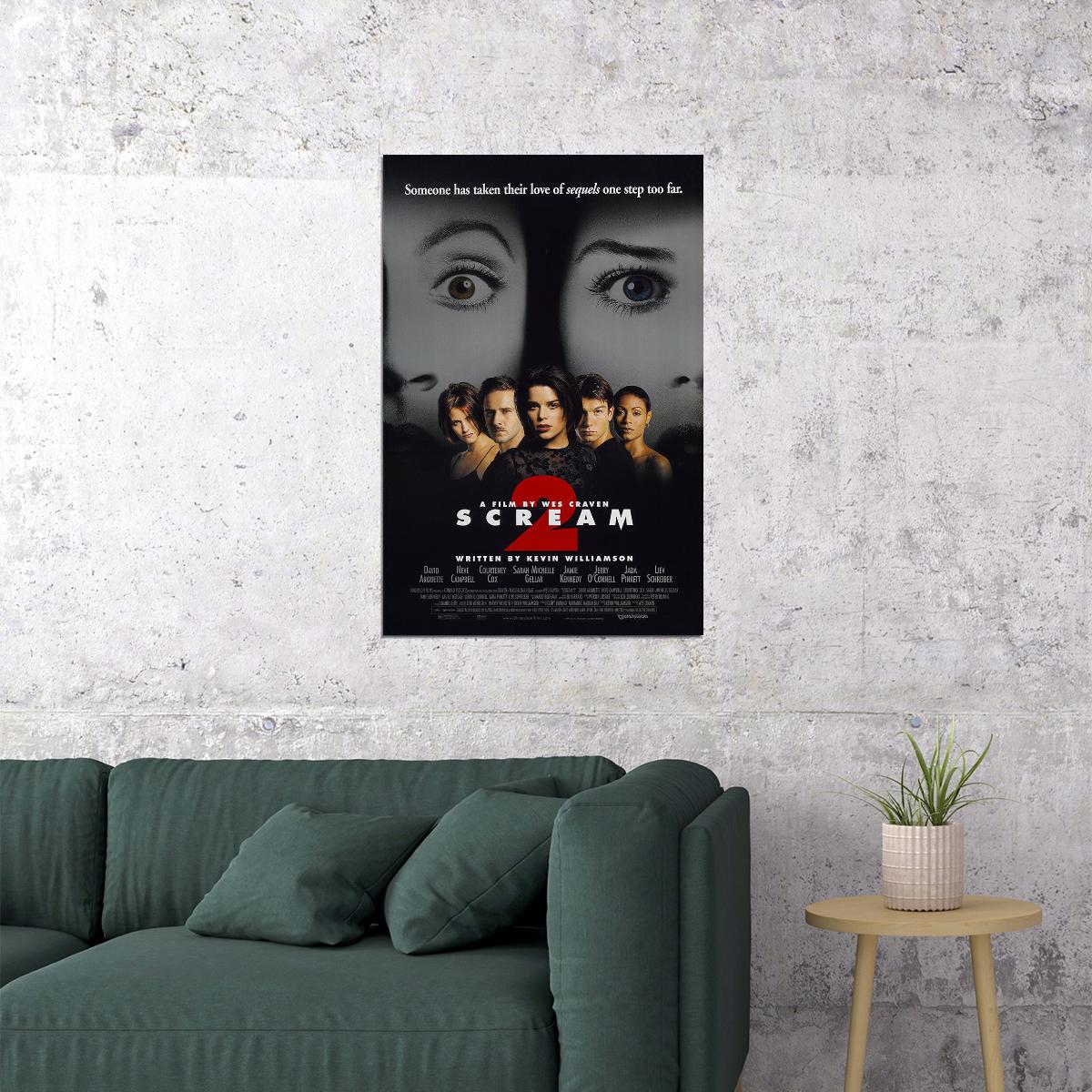 Scream Horror Thriller Movie Cinema Film Poster Wall Art Print Home Wall Decor