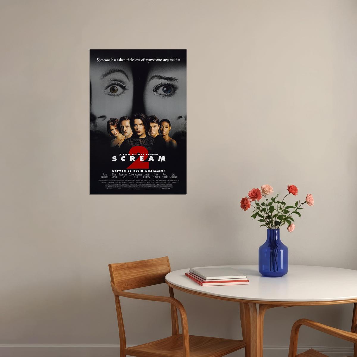 Scream Horror Thriller Movie Cinema Film Poster Wall Art Print Home Wall Decor