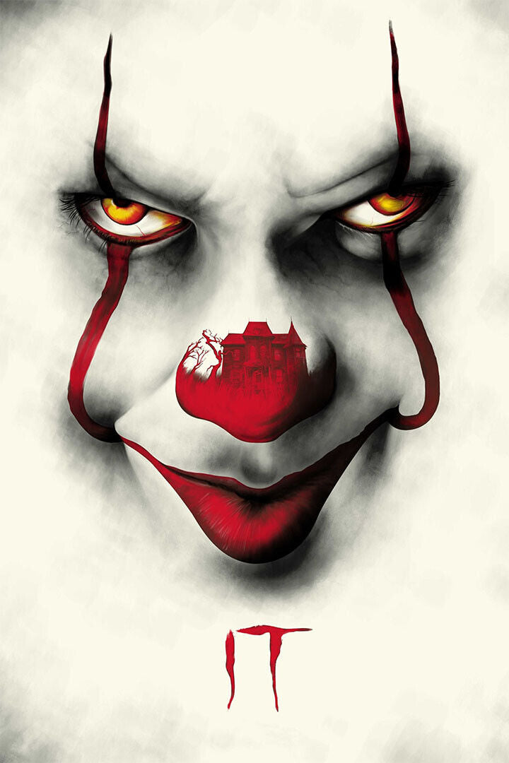 It Chapter Two 2019 Horror Drama Movie Cinema Poster Wall Art Print Home Wall Decor - xonomax
