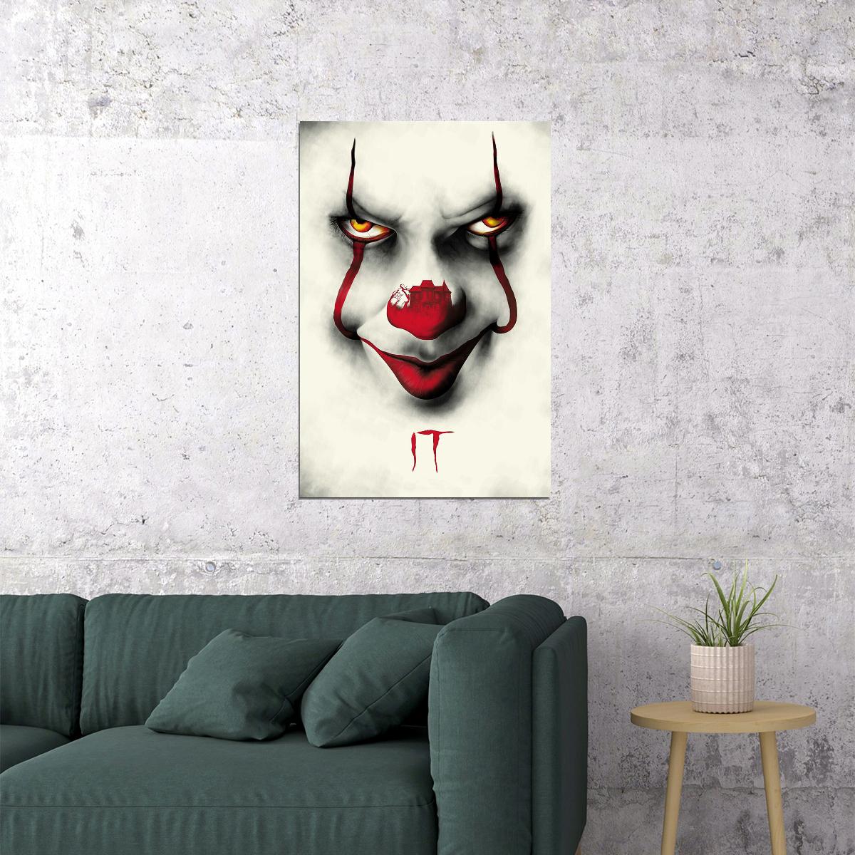 It Chapter Two 2019 Horror Drama Movie Cinema Poster Wall Art Print Home Wall Decor - xonomax