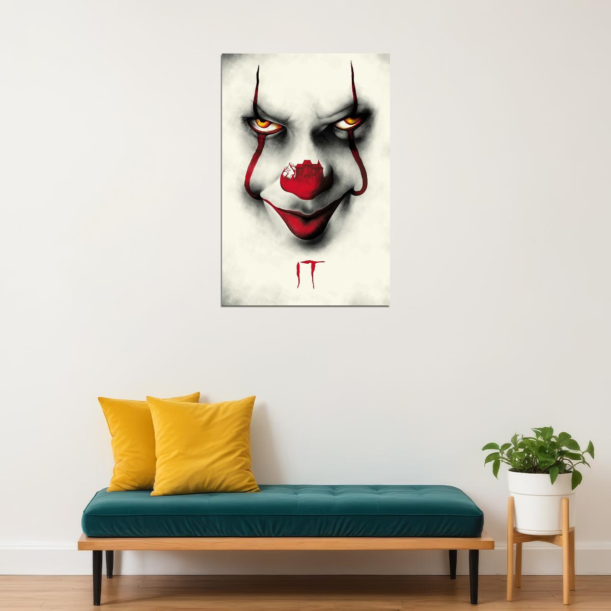 It Chapter Two 2019 Horror Drama Movie Cinema Poster Wall Art Print Home Wall Decor - xonomax