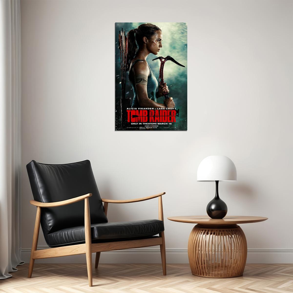 Tomb Raider Action Adventure Movie 2018 Cinema Film Poster Wall Art Print Home Wall Decor - xonomax
