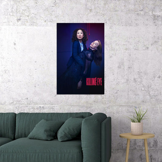 Killing Eve Season 2 Action Adventure Tv Series Poster Wall Art Print Home Wall Decor - xonomax