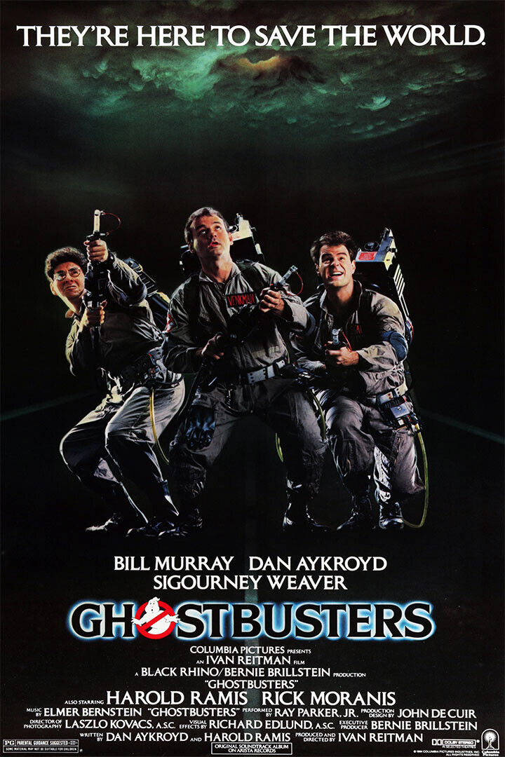 Ghostbusters Action Comedy Movie Cinema Film Poster Wall Art Print Home Wall Decor - xonomax