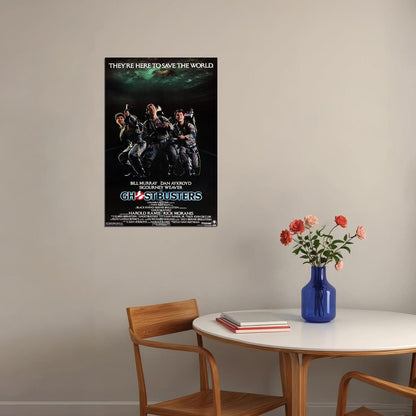 Ghostbusters Action Comedy Movie Cinema Film Poster Wall Art Print Home Wall Decor - xonomax