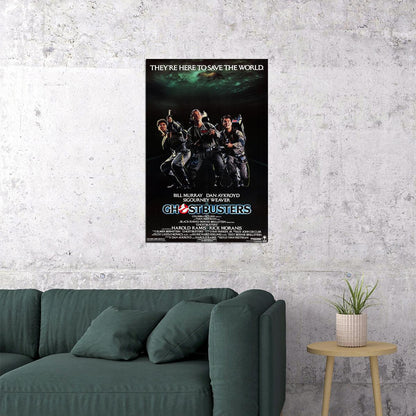 Ghostbusters Action Comedy Movie Cinema Film Poster Wall Art Print Home Wall Decor - xonomax