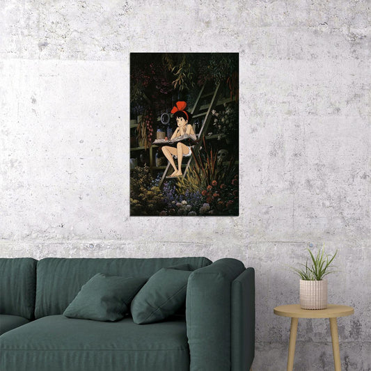 Kiki's Delivery Service Family Anime Movie Cinema Poster Wall Art Print Home Wall Decor - xonomax