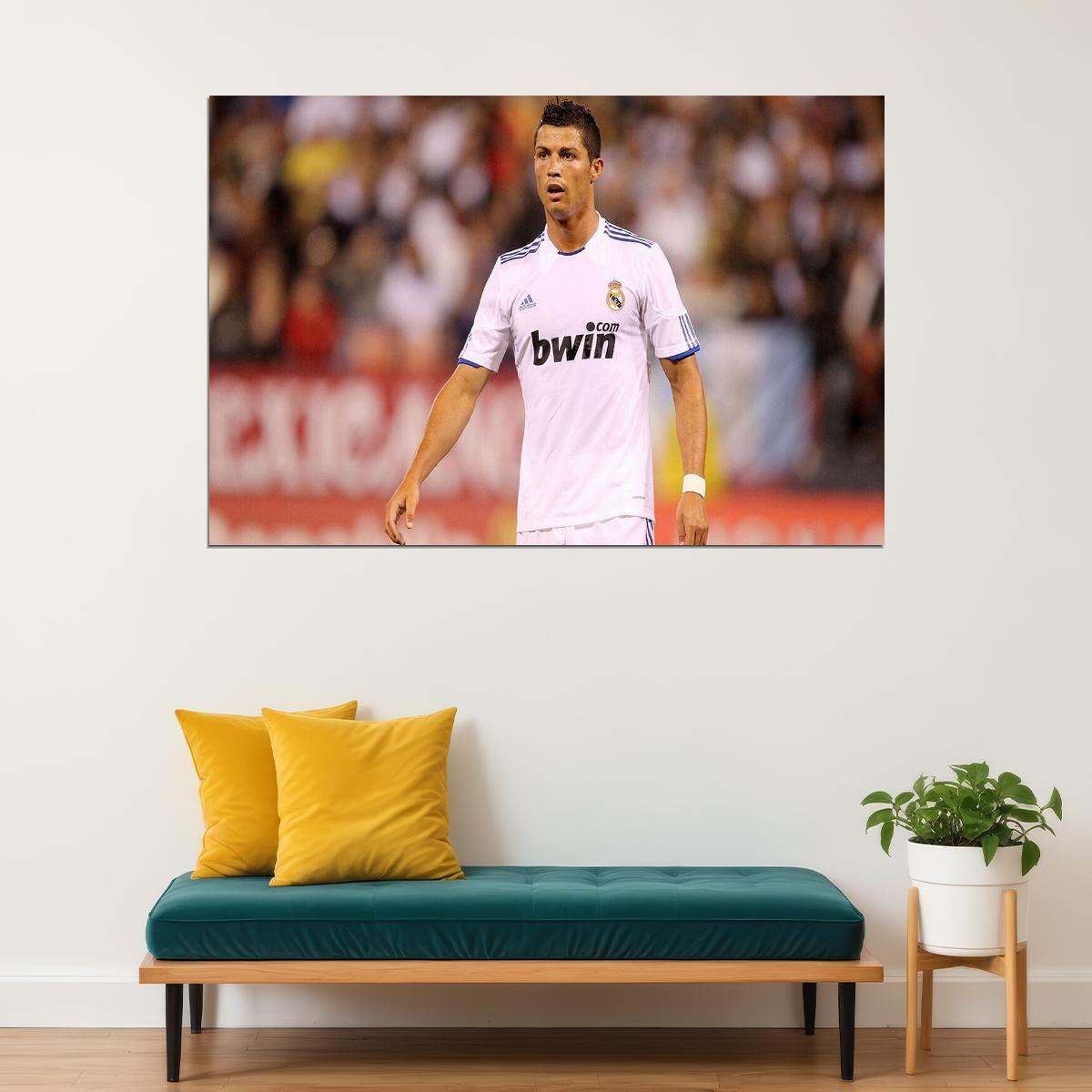 Cristiano Ronaldo Soccer Portuguese Football Player Poster Wall Art Print Home Wall Decor - xonomax