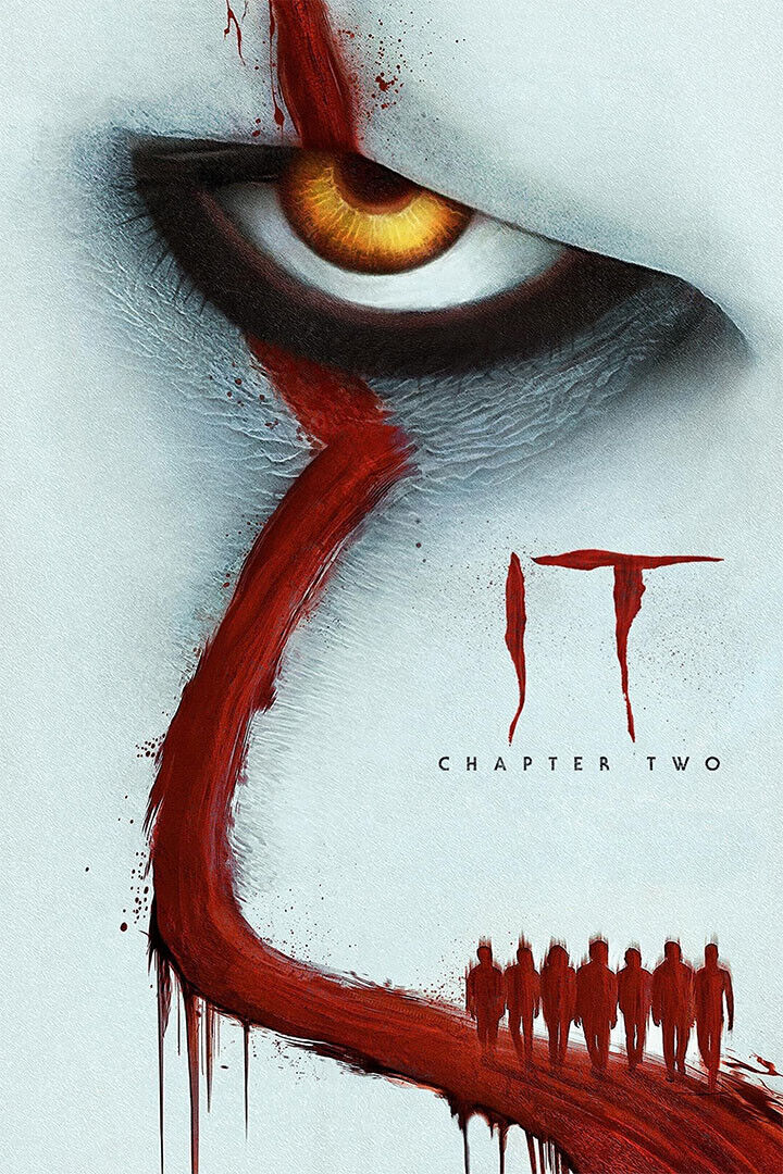 It Chapter Two 2019 Horror Drama Movie Cinema Poster Wall Art Print Home Wall Decor - xonomax