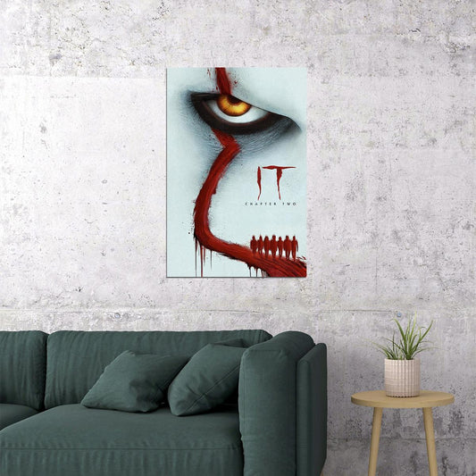 It Chapter Two 2019 Horror Drama Movie Cinema Poster Wall Art Print Home Wall Decor - xonomax