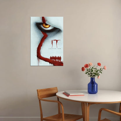 It Chapter Two 2019 Horror Drama Movie Cinema Poster Wall Art Print Home Wall Decor - xonomax