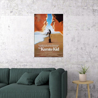 The Karate Kid 1984 Action Drama Classic Movie Poster Wall Art Print Home Wall Decor - xonomax