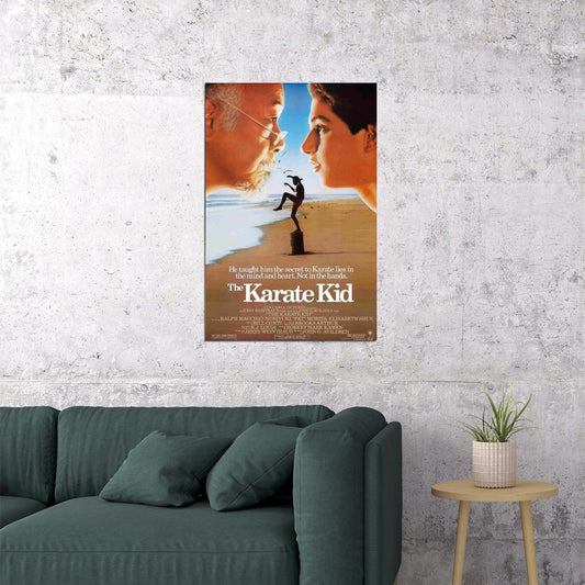 The Karate Kid 1984 Action Drama Classic Movie Poster Wall Art Print Home Wall Decor - xonomax