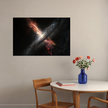 Milky Way Universe Cosmic Dust Nebula Poster Wall Art Print Home Wall Decor - xonomax