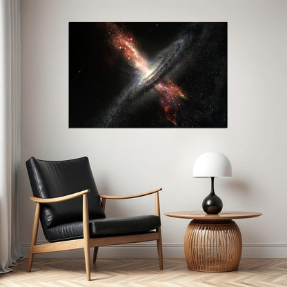 Milky Way Universe Cosmic Dust Nebula Poster Wall Art Print Home Wall Decor - xonomax