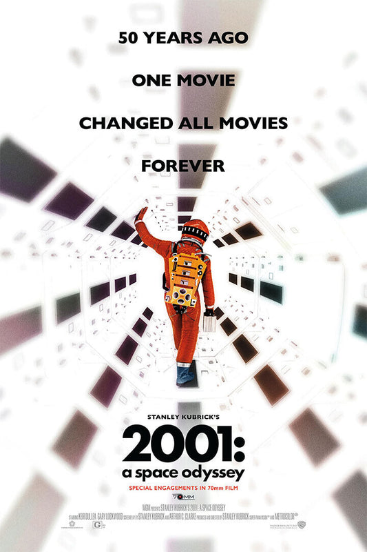 2001 A Space Odyssey Science Fiction Adventure Movie Poster Wall Art Print Home Wall Decor - xonomax