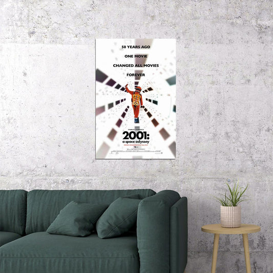 2001 A Space Odyssey Science Fiction Adventure Movie Poster Wall Art Print Home Wall Decor - xonomax