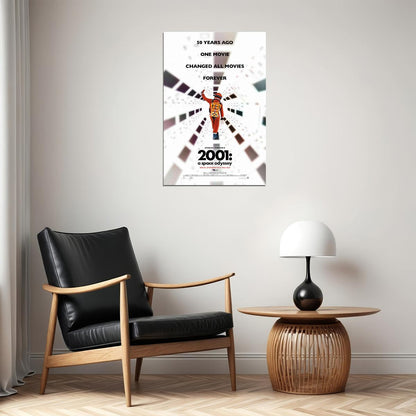 2001 A Space Odyssey Science Fiction Adventure Movie Poster Wall Art Print Home Wall Decor - xonomax